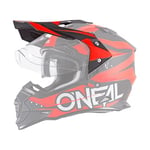 O'NEAL | Pièces détachées pour Casque de Moto | Street Adventure Motocross | Visière de Rechange Sierra Slingshot | Orange | Taille Unique