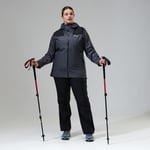 Women's Paclite Dynak Jacket - Grey/Black