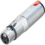 Na3Fj - Adaptateur Xlr Femelle Vers Jack 6,35 Mm Femelle