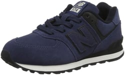 New Balance 574v2, Baskets Garçon Mixte Enfant, Bleu (Royal/Black ER), 30.5 EU