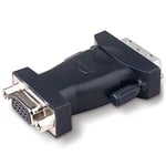 PNY DVI-I VGA - Adaptateur pour Câble (DVI, VGA, Mâle/Femelle, Noir, 1 pieza(s))