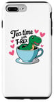 iPhone 7 Plus/8 Plus Tea Rex T-Rex Funny Tee For Tea Lovers Drinkers And Dinosaur Case