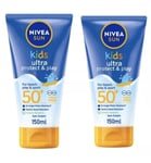 Nivea Sun Kids Ultra Sun Lotion Protect & Play 150ml SPF 50+ UVA x 2