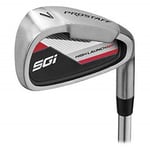 Wilson Golf Pro Staff SGI Iron Set 5-SW, Golf Club Set for Men, Left-Handed, Suitable for Beginners and Advanced, Steel, WGD158250
