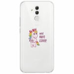 Huawei Mate 20 Lite Thin Case Need More Coffee Unicorn