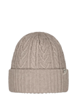 Barts Pacifick Cable Knit Beanie Hat, Beige