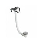 Bath Fill Trop plein de baignoire - vidage 52mm - remplir - avec bonde clic clac - chrome - Crosswater