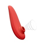 Womanizer Special Edition Sextoy Pleasure Air, Vibromasseur aspirant pour clitoris, Stimulateur clitoridien, Sextoy aspirant, Waterproof, Rechargeable - Vivid Red