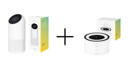 Hombli - Smart Air Purifier XL, White Bundle with extra filter
