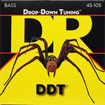 DR String DDT-45 Drop Down Tuning Jeu de cordes pour guitare basse