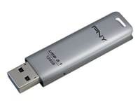 Pny Elite Steel - Usb Flash-Enhet - 128 Gb - Usb 3.1