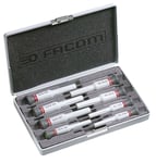 Coffret de 8 tournevis Micro-Tech empreinte Torx série AEX.J2 FACOM