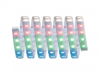 Paulmann RGBW Individual strip, Universale lysstriper, Innendørs, Ambience, Sølv, Plast, IP44