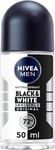 NIVEA MEN Déodorant Bille Black & White Invisible (1 X 200 Ml), Déodorant Homme