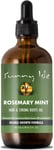 Sunny Isle Rosemary Mint Hair and Strong Roots Oil 3oz, Infused with Biotin & J