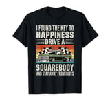 American Squarebody Truck Lover Classic Pickup Trucks Funny T-Shirt