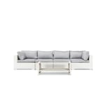 Loungegrupp Comfort Garden Bahamas 4-sits med Bord med Hylla Utomhus