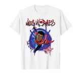 Marvel Spider-Man Spiderverse Miles Morales Splat T-Shirt