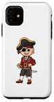 Coque pour iPhone 11 Déguisement pirate homme femme enfant