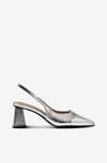 Bianco - Pumps biaMaralyn Slingback Metallic - Silver