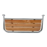 Badeplattform syrefast - teak seil Ø rør131 x 60 cm - Ø rør 32 mm