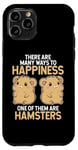 Coque pour iPhone 11 Pro Hamster doré Many Ways To Happiness