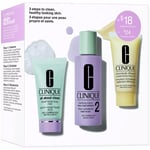 Clinique 3 Step Skin Type 2 Set 30ml+60ml+30ml - 120 ml