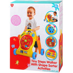 Chariot enfant Tiny Steps avec jeu de triage ludique pour petit