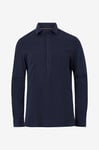 Tommy Hilfiger - Skjorta DC Pique Popover RF Shirt - Blå