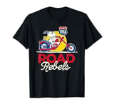 Peanuts - Snoopy Woodstock Motorcycle Road Rebels T-Shirt