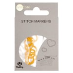 Tulip Stitch Markers, Yellow, l