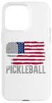 iPhone 15 Pro Max Pickleball American Flag July 4 Independence Day Case