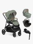 Joie Baby Versatrax Pushchair, Ramble XL Carrycot, i-Snug Car Seat and i-Base On the Go Encore Bundle