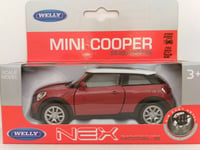 1/34 1/39 MINI COOPER S PACELAN VOITURE METAL ÉCHELLE CAR DIECAST 1/32