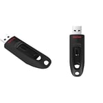 Clé USB 3.0 SanDisk Ultra 128 Go avec Clé USB 3.0 SanDisk Ultra 32 Go