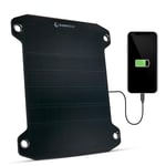 Sunnybag Leaf Pro | Panneau Solaire Flexible de 7,5 Watts | Chargement de Smartphone à énergie Solaire | Port USB | Chargeur Solaire pour la randonnée, Le Camping, l'extérieur