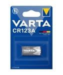 Pile Lithium 3V 1.6Ah CR-123A Varta