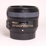 Nikon Used AF-S Nikkor 50mm f/1.8G Standard Prime Lens