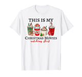 Xmas Light Fun Christmas This Is My Christmas Movie Watching T-Shirt