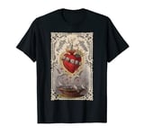 Immaculate Heart of Mary Vintage Catholic Holy Cards Blessed T-Shirt