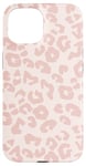 iPhone 15 Pastel Pink Leopard Print light pink Leopard Cheetah Animal Case