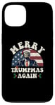 Coque pour iPhone 13 Joyeux Noël de Trump : encore un jeu de mots drôle