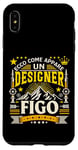 Coque pour iPhone XS Max Un Designer Figo - Idee Regalo Per Graphic Designer