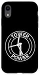 Coque pour iPhone XR Opérateur D'éoliennes Tower Power