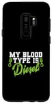 Coque pour Galaxy S9+ Mon groupe sanguin est Diesel Auto Mechanic