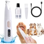 Pet Micro Precision Trimmer, 2024 Ny Uppgradering Hundtass Trimmer med LED-Ljus, Tyst Husdjurs Hårtrimmer, Vattentät Husdjurs Trimmer - Xin