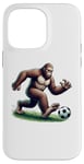 iPhone 14 Pro Max Bigfoot Playing Soccer Ball Funny Soccer Lover Player Sport Case