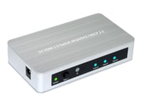 Microconnect Hdmi2.0 3X1 Amplifier Switcher - Video/Audio Switch - 3 X Hdmi - Stasjonær