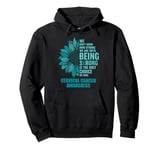 We Don't Know How Strong Until Cervical Cancer Awareness Pullover Hoodie