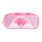 Tinc MAPVPCPK Trousse à Crayons en PVC Rose Transparent